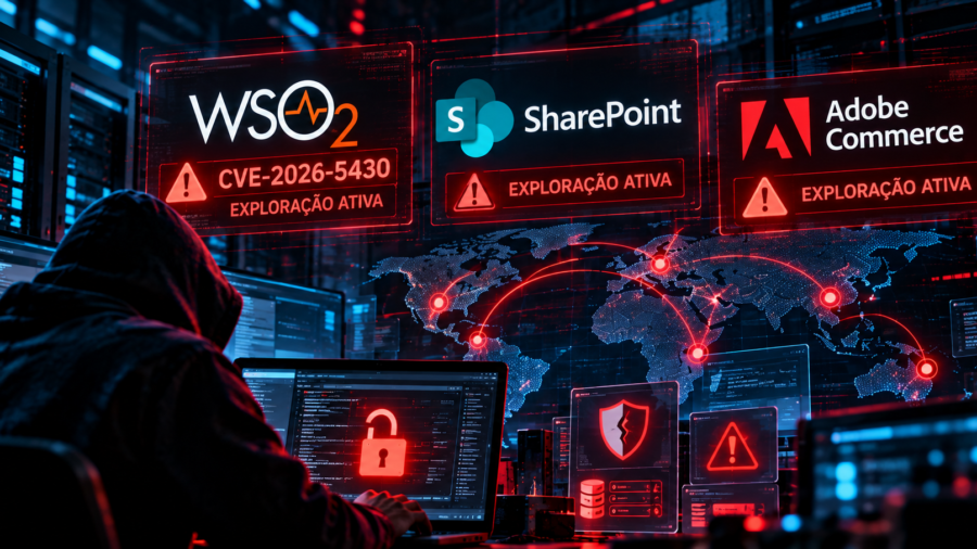 CISA alerta sobre falhas em WSO2, SharePoint e Adobe