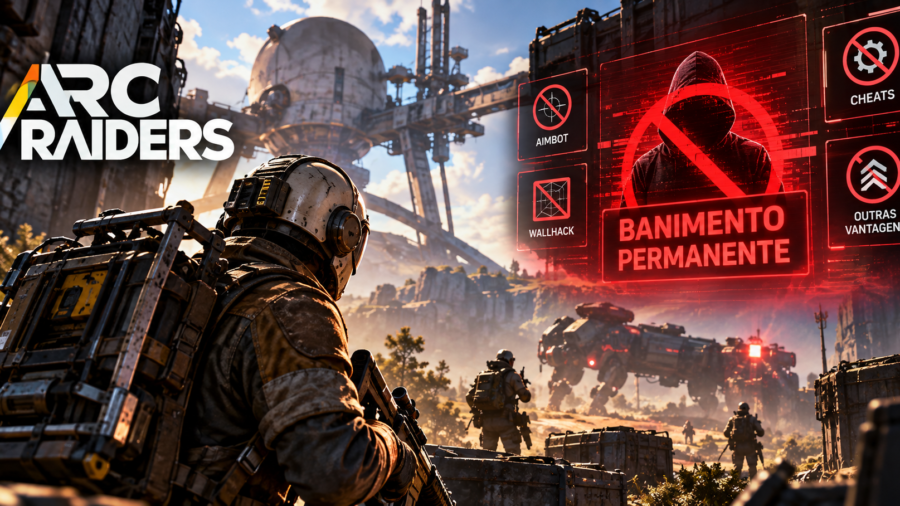 Arc Raiders anuncia banimentos permanentes para trapaceiros