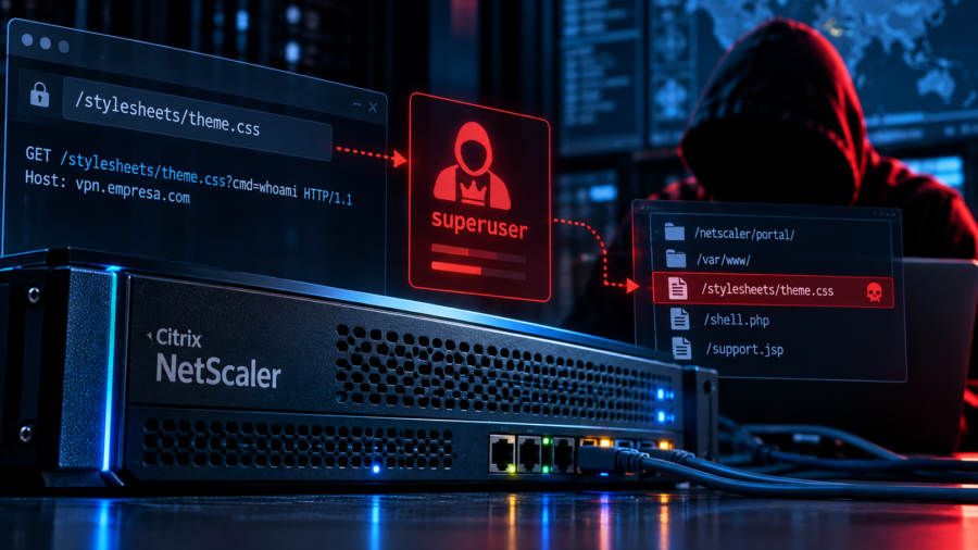 Citrix NetScaler: ataque cria superusuário e shell invisível